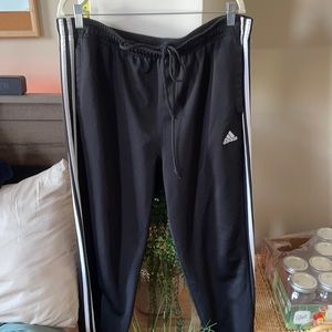Black Adidas joggers